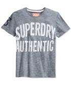 Superdry Men's Authentic Rebel Graphic-print Logo T-shirt