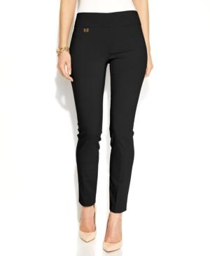 Alfani Tummy-control Skinny Pants, Created For Macy's