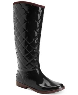 Tommy Hilfiger Vintage Tall Tufted Rain Boots