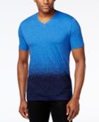 Alfani Red Men's Nash Marled Ombre V-neck T-shirt, Only At Macy's