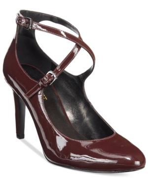 Nine West Hannley Strap Pointed Pumps Women's Shoes