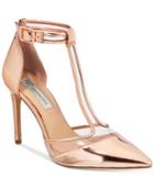I.n.c. Kaeley T-strap Pumps, Created For Macy's Women's Shoes