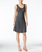 Style & Co. Chevron Striped A-line Dress, Only At Macy's