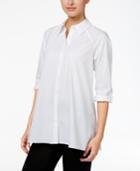 Style & Co. Swing High-low Shirt, Only At Macy's