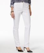 Style & Co Riveted Slim-leg Pants, Only At Macy's