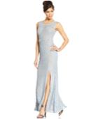 City Studios Juniors' Lace Back-cutout Dress