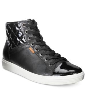 Ecco Women's Soft 7 Quilted High-top Sneakers Women's Shoes