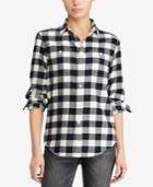 Polo Ralph Lauren Relaxed Fit Cotton Plaid Twill Shirt
