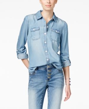 Inc International Concepts Denim Shirt, Only At Macy's