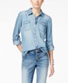 Inc International Concepts Denim Shirt, Only At Macy's