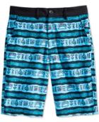 American Rag Men's Taco Truck Graphic-print Stripe Hybrid Shorts, Only At Macy's