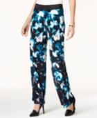 Alfani Printed Palazzo Pants Available In Regular & Petite Sizes, Created For Macy's