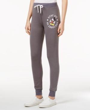 Hybrid Juniors' Disney Mickey Mouse Graphic Joggers