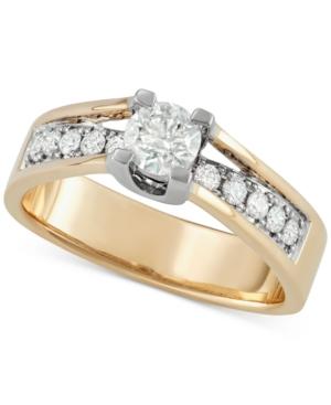 Diamond Engagement Ring (3/4 Ct. T.w.) In 14k Gold