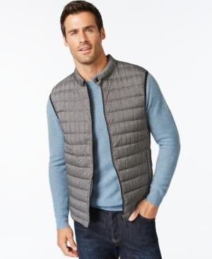 Tallia Quilted Herringbone Vest