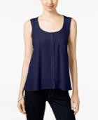 Style & Co. Swing Sleeveless Blouse, Only At Macy's