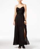 Material Girl Juniors' Sleeveless Lace Maxi Dress, Only At Macy's