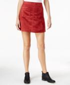Sanctuary Serina Faux-suede A-line Mini Skirt