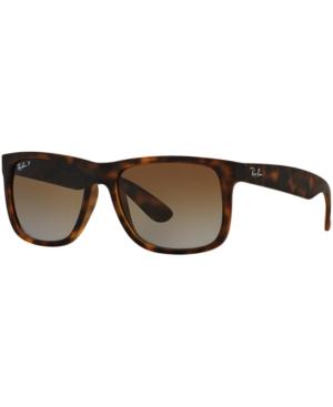 Ray-ban Justin Gradient Sunglasses, Rb4165 54