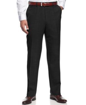 Louis Raphael Dress Pants, Comfort Stretch Wool-blend Flat Front