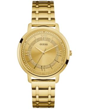 Guess Women's Gold-tone Stainless Steel Bracelet Watch 40mm U0933l2