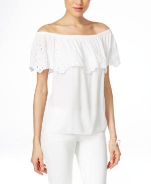 Inc International Concepts Off-shoulder Peasant Blouse, Only At Macy's