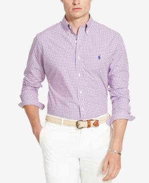 Polo Ralph Lauren Men's Checked Poplin Shirt