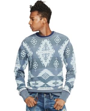 Denim & Supply Ralph Lauren Southwestern-print French Terry Pullover