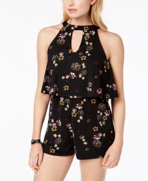 Almost Famous Juniors' Popover Romper