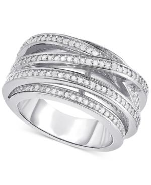 Victoria Townsend Diamond Orbital Ring (1 Ct. T.w.) In Sterling Silver