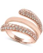 Pave Rose By Effy Diamond Swirl Ring (1 Ct. T.w.) In 14k Rose Gold
