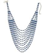 Thalia Sodi Gold-tone & Stone Multi-row Statement Necklace, 16 + 3 Extender, Created For Macy's