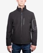 Emanuel Ungaro Men's Soft-shell Full-zip Stand-collar Jacket
