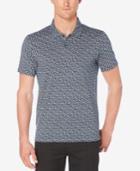 Perry Ellis Men's Floral-print Polo