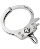 King Baby Men's Handcuff Bracelet In Sterling Silver