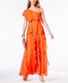 Inc International Concepts Popsicle One-shoulder Maxi Dress, Created For Macy's
