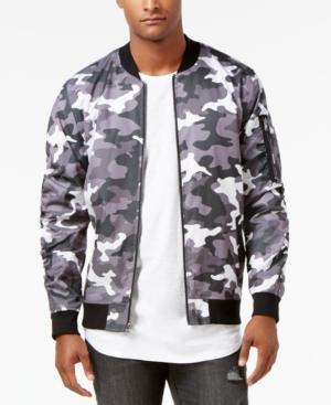 Jaywalker Men's Camo-print Bomber Jacket, Only At Macy's