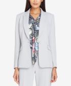Tahari Asl Peaked Lapel Twill Blazer, Regular & Petite