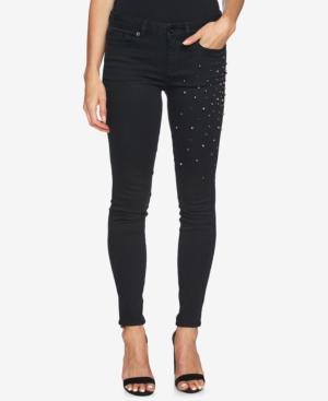 Cece Embellished Skinny Jeans