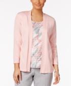 Alfred Dunner Rose Hill Layered-look Top
