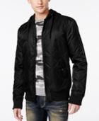 American Rag Men's Quilted Hooded Bomber Jacket, Only At Macy's
