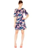 Betsey Johnson Floral-print Scuba Sheath Dress
