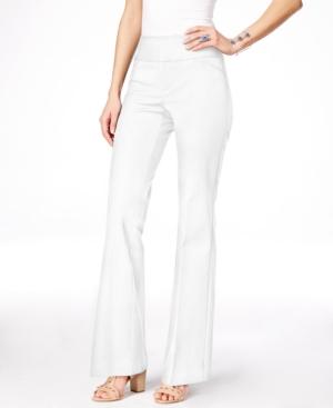 Inc International Concepts Curvy-fit Flare-leg Trousers, Only At Macy's