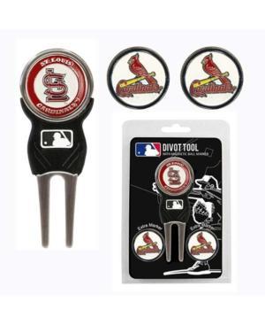 Team Golf St. Louis Cardinals Divot Tool And Markers Set