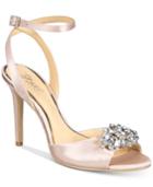 Jewel By Badgley Mischka Hayden Embellished Sandals Women's Shoes