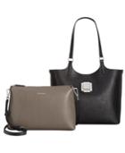 Calvin Klein Bag-in-bag Tote And Convertible Crossbody