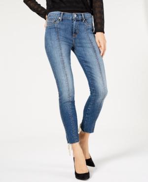 Hudson Jeans Raw-hem Skinny Jeans