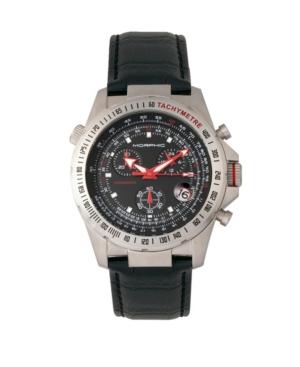 Morphic Quartz M59 Series Gold And Black Canvas Watch 44mm