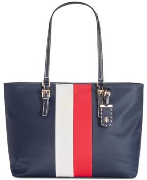 Tommy Hilfiger Julia Corporate Stripe Tote