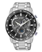 Citizen Watch, Men's Chronograph Eco-drive Titanium Bracelet 43mm At4010-50e